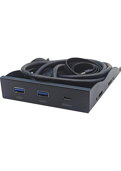 Usb3.2 Gen2 Type-C 3,5 Inç Disket Ön Paneli (Yurt Dışından)