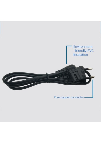 Tv, Yazıcı, Kamera, Ps4, Ps3 (5.0m) (Ab Fişi) Için Ac Güç Kablosu Kablosu (Yurt Dışından)