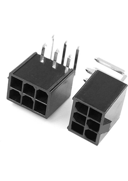 30 Adet Güç Konnektörü 4.2mm 6p Dişi Soket 2X3P Kavisli Iğne (Yurt Dışından) indirimleri