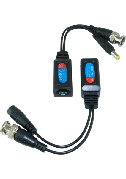 Çift Video Balun Kablosu 8mp Hd Iletim Desteği Hdcvı Tvı Kamera (Yurt Dışından) fiyatları