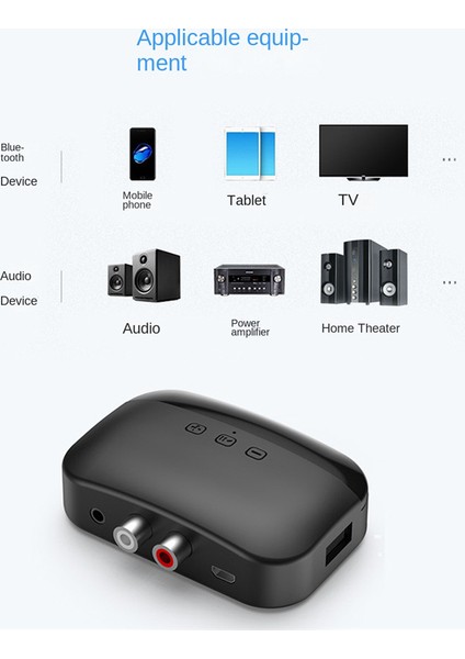 5.0 Ses Bluetooth Alıcısı U Disk Rca 3.5mm Aux Kablosuz Adaptör (Yurt Dışından) modelleri