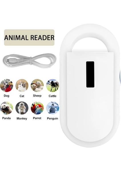 Evcil Köpek ve Kedi Yönetimi Için Elde Taşınabilir Dijital Kimlik Evcil Hayvan Çip Tarayıcısı (Yurt Dışından)
