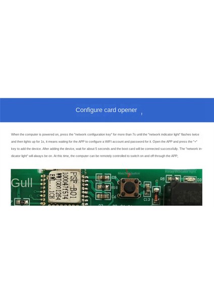 Ewelink Wifi Kablosuz Akıllı Anahtar Röle Modülü Pcı-E Masaüstü Bilgisayarı Için (Yurt Dışından)