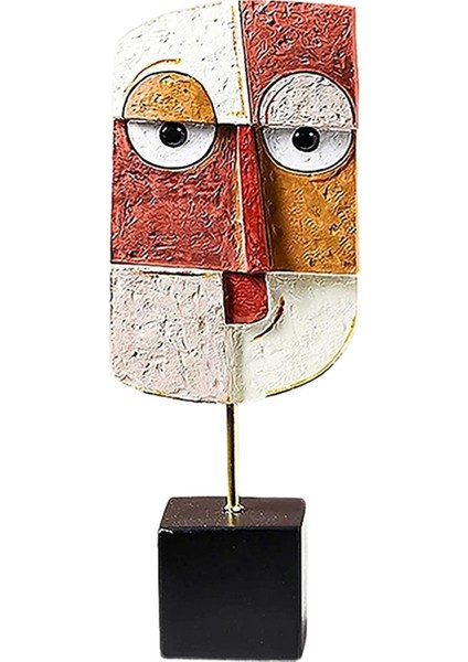 El Yapımı Reçine Soyut Heykel Ev Dekorasyonu Için Modern, 22X8.5CM (Yurt Dışından)