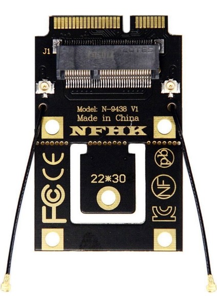 M.2 Ngff'den Mini Pcı-E'ye (Pcıe+Usb) Adaptör AX200 9260 8265 8260 (Yurt Dışından)