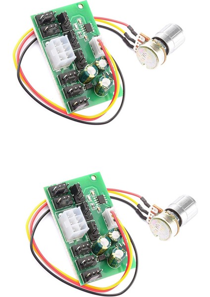 Adet Bilgisayar Kasası Madenci Fan Hız Kontrol Cihazı 8 Port 4-Pin Hub Pwm (Yurt Dışından)