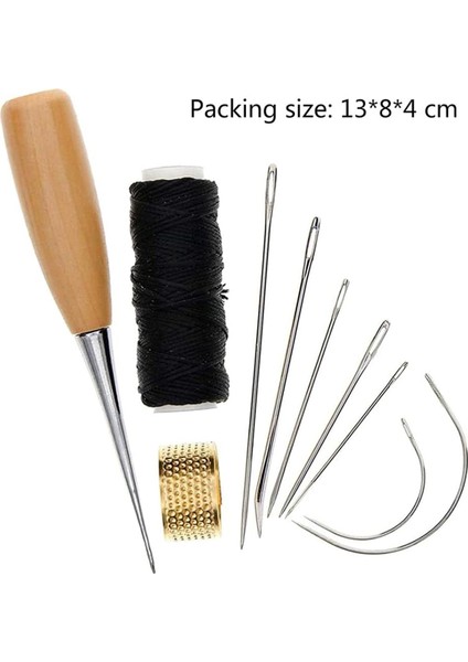 1set Dikiş Iğnesi Bız Deri El Sanatları Dikiş Aksesuarları (Yurt Dışından)