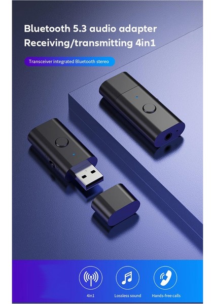 Bluetooth 5.3 Verici Alıcı, USB Bluetooth Adaptörü (Yurt Dışından) modelleri