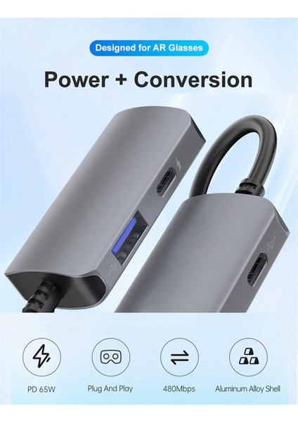 Xreal Nreal, Switch Için Usb-C'den Type C'ye Dönüştürücü (Yurt Dışından) fiyatları