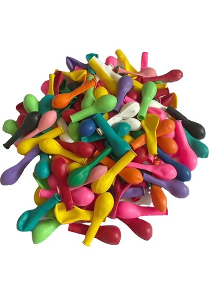 Balon Bambu Adam Savaşı, El Yapımı Eskrim Kuklaları, (100 Adet Balon) (Yurt Dışından)