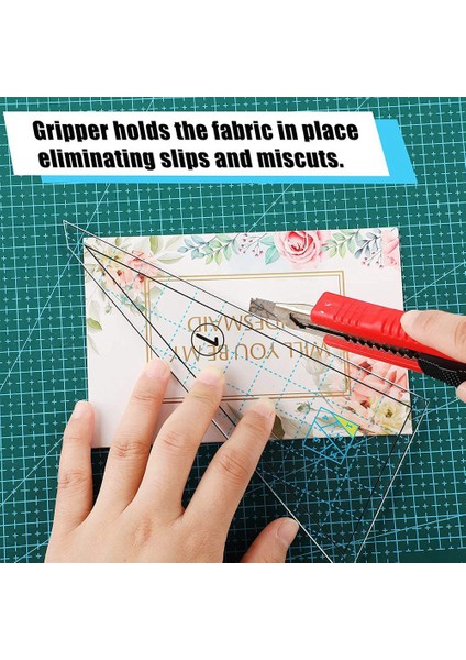 Parça Yorgan Şablonu Seti Dikiş Makinesi Cetvel El Patchwork (Yurt Dışından) fırsatları