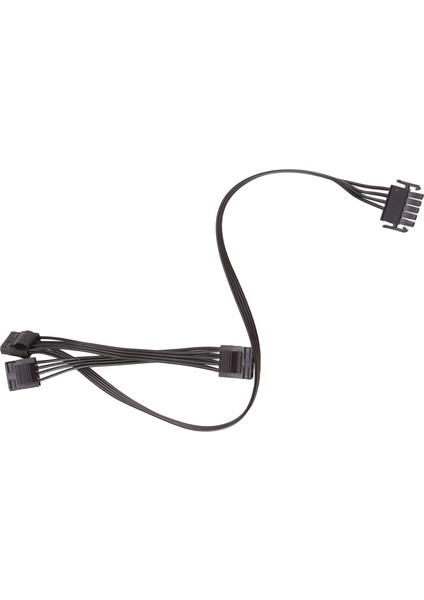 5pin 1 Ila 3 Portlu Çevre Birimi 4pin Molex Ide 5p Psu Güç Kaynağı Kablosu (Yurt Dışından)