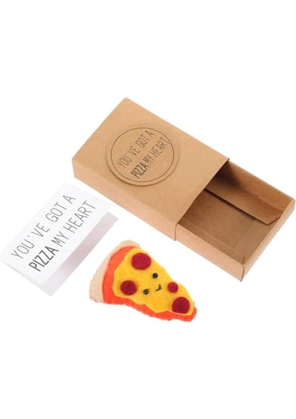 Mini Pizza Kutuları Arkadaşlıktan Esinlenen Oyuncak Kutusu - Sevimli Yenilik Hediyesi (Yurt Dışından)