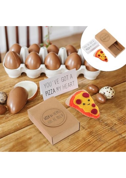 Mini Pizza Kutuları Arkadaşlıktan Esinlenen Oyuncak Kutusu - Sevimli Yenilik Hediyesi (Yurt Dışından) modelleri