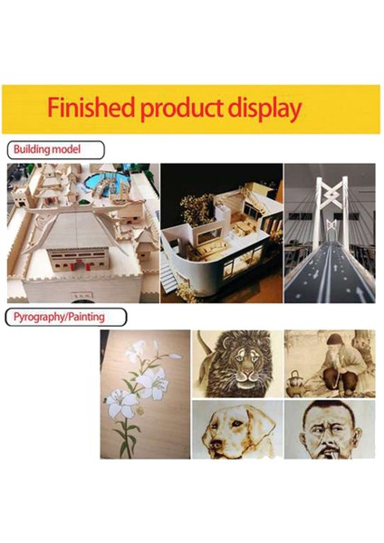 10 Paket Bitmemiş Ahşap Levhalar, Ev Uçak Gemi Tekne Sanatları Için (Yurt Dışından)