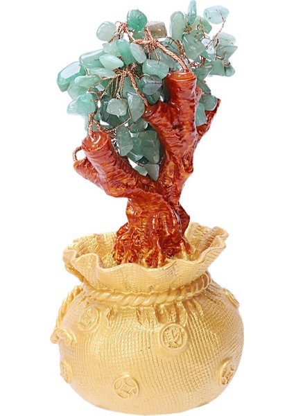 6.7 Inç Para Ağacı Bonsai Tarzı Feng Shui Zenginlik Şans Getir Yeşil (Yurt Dışından)