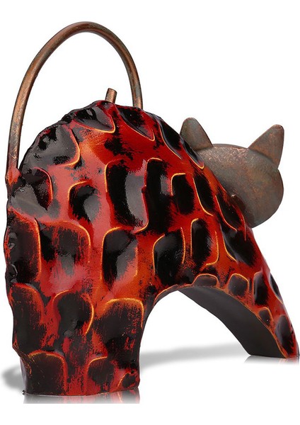 Tembel Kedi Metal Heykelcik Sanat Demir Heykel Hayvan Soyut Heykel (Yurt Dışından)