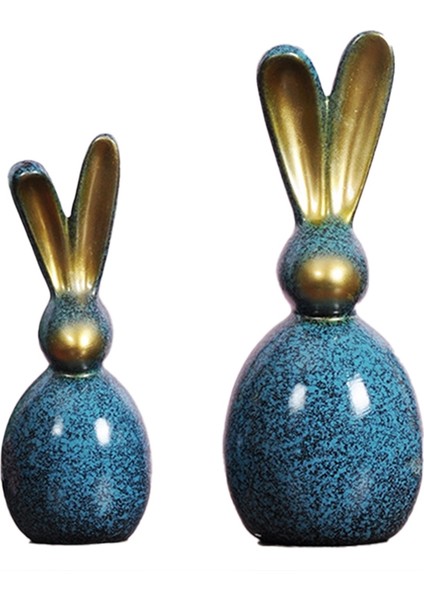 Reçine Tavşan Retro Süsler Oturma Odası Ofis Hayvan Mobilyaları (Yurt Dışından)