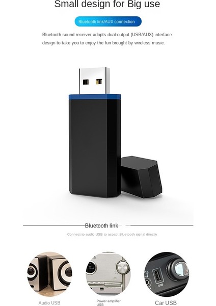 Kablosuz Bluetooth Jak Ses Alıcısı Bluetooth 5.1 Alıcısı (Yurt Dışından) indirimleri