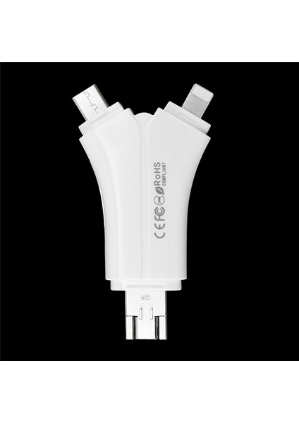 4'ü 1 Arada I Flash Sürücü USB Kart Okuyucu iPhone 5 6 Için Ipad Macbook Için (Yurt Dışından)