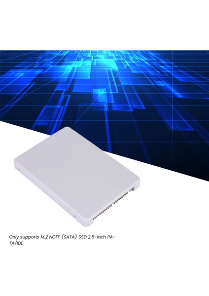 M.2 Ngff B+M Anahtar Sata Ssd'den 44 Pin 2.5 Ide Dönüştürücü Adaptör Kartı (Yurt Dışından)