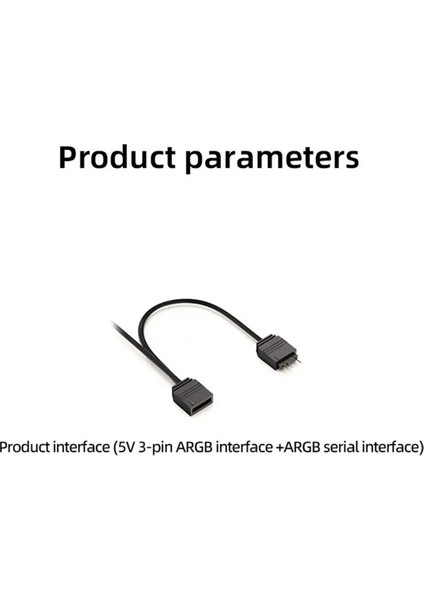Atx 24-Pin 90°güç Konnektörü Adaptörü 5V 3 Pin Argb 24PIN Siyah (Yurt Dışından)