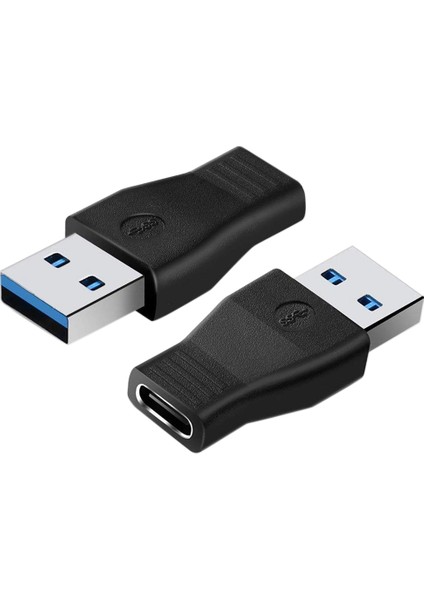 2 Adet USB C - USB 3.1 Adaptörü USB 3.1 A Erkek Adaptörü (Yurt Dışından)