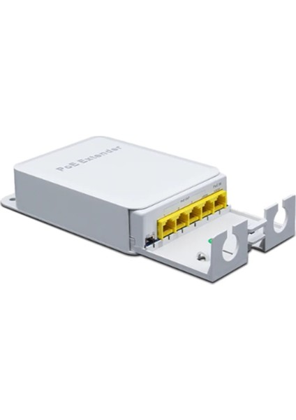 Port Poe Genişletici 4 Port Tekrarlayıcı 1000MBPS Poe Kamera Kablosuz (Yurt Dışından)