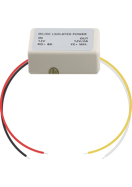 Dc-Dc Izole Güç Modülü DC12V Giriş Dc 12V/2A Çıkış Dönüştürücü (Yurt Dışından)