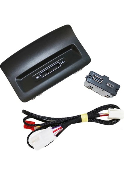 Arka Koltuk USB Soketi Armerst Skoda Kodiaq Karoq Type-C Soketi (Yurt Dışından)