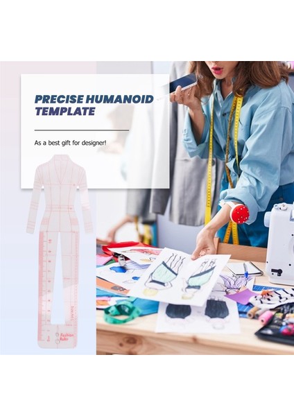 Moda Illüstrasyon Cetvelleri Çizim Şablonları Cetvel,kombinasyon (Yurt Dışından) fırsatları