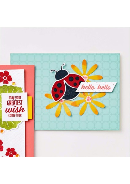 Akçaağaç Yaprakları Çiçekler Böcekler Setleri Dıy Scrapbooking Kağıt Kesme Kalıbı (Yurt Dışından)