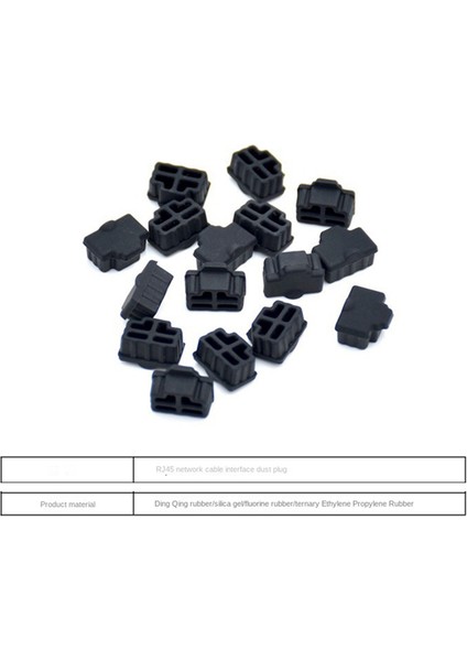 RJ45 Toz Fişi Toz Kapağı Arayüzü Bilgisayar Ağ Kablosu Toz Kapağı (Yurt Dışından) fırsatları