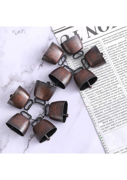 10 Adet Inek At Koyun Otlatma Bakır Çanları, Küçük Pirinç Çanlar (Yurt Dışından)