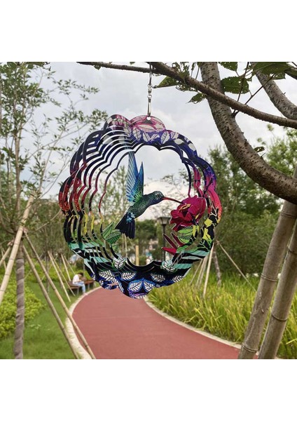 3D Dönen Rüzgar Çanları Bahçe Sanatı Rüzgar Döndürücü Açık Hava Süsleri (Yurt Dışından) modelleri