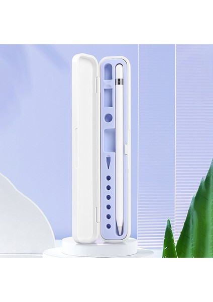Apple Pencil Için Saklama Kutusu, Çok Işlevli Kılıf (Açık Mavi) (Yurt Dışından)