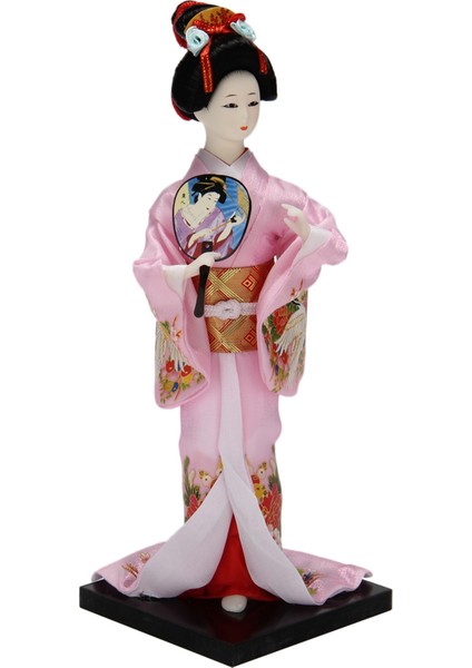 Japon Geyşa Bebekleri Kimono El Yapımı Ipek Halk Dekoru Sergileme A29 (Yurt Dışından) fiyatları