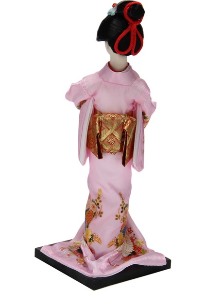 Japon Geyşa Bebekleri Kimono El Yapımı Ipek Halk Dekoru Sergileme A29 (Yurt Dışından) modelleri