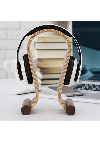 Ahşap Kulaklık Tutucu,oyun Kulaklıkları ve Dj Stüdyo Kulaklıkları Için (Yurt Dışından) indirimleri