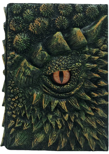 A5 Reçine Kapak Retro Defter 3D Ejderha Kabartma Ev Dekoru Için, Altın (Yurt Dışından)
