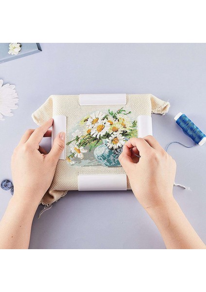 Adet Çarpı Dikiş Çerçevesi, Yorgan Çerçevesi Dikiş Kasnağı, 6x6 Inç (Yurt Dışından) modelleri