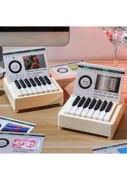 Mini Piyano Takvimi Dünyaca Ünlü Müzik Çalan Takvim Hediye Siyah (Yurt Dışından) fırsatları