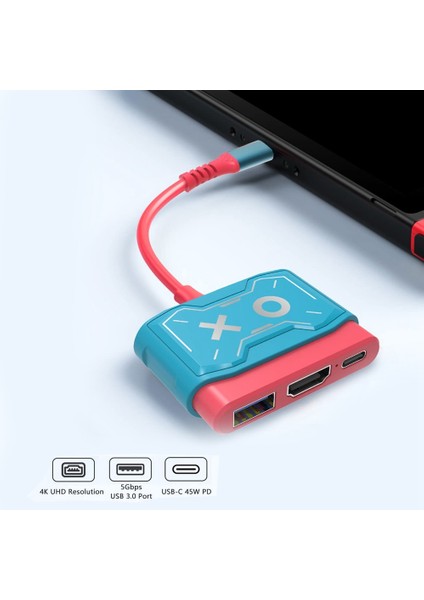 Nintendo Switch/switch OLED Için USB C - HDMI Uyumlu Adaptör (Yurt Dışından)