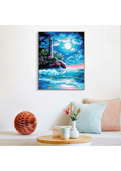 Yetişkinler Için Kendin Yap Boya, Tuval 16X20 Inç (Çerçevesiz), Duvar Dekoru Için (Yurt Dışından)