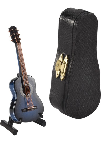 A-Ahşap Minyatür Gitar Standı ve Kılıfı (Yurt Dışından)