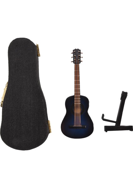 A-Ahşap Minyatür Gitar Standı ve Kılıfı (Yurt Dışından)