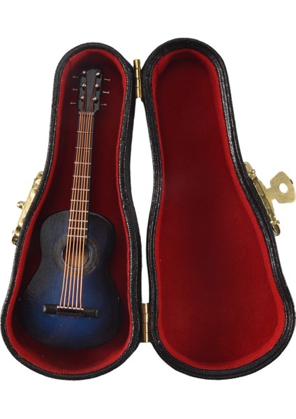 A-Ahşap Minyatür Gitar Standı ve Kılıfı (Yurt Dışından)