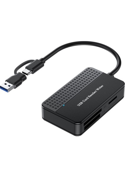 Okuyucu 4'ü 1 Arada, Tf Sd Ms Cf Kart Okuyucu, USB C ve USB 3.0 Arayüzü (Yurt Dışından)