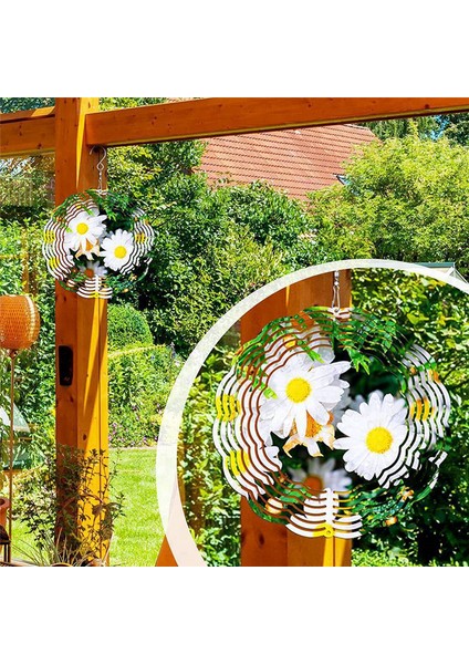 Adet 10 Inç Süblimasyon Rüzgar Döndürücü Boşlukları 3D Rüzgar Döndürücüler Asılı (Yurt Dışından)