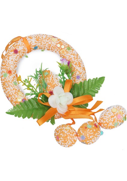 4 件复活节彩蛋装饰花环，适合家庭幼儿园装饰品 (Yurt Dışından)
